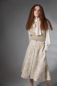 BLOUSE S311 VEST S307 SKIRT S318